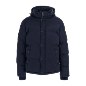 Guess Stretch Puffa Jacket Navy