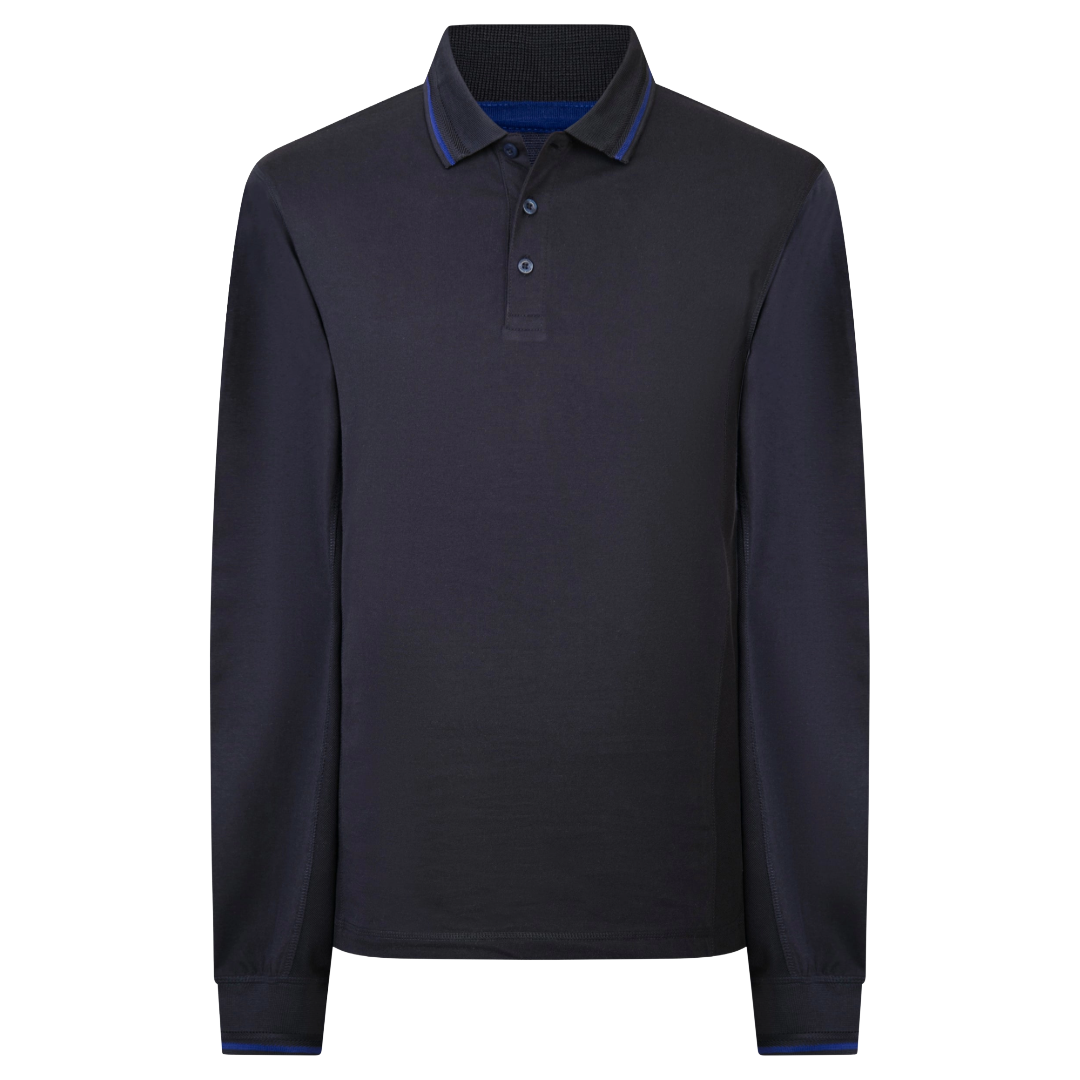 Mish Mash Reservior L/S Polo Navy