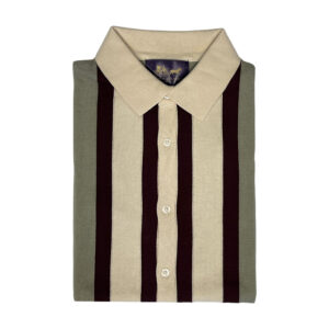 Arthur & Russell KN409 Button Through Knit Sage