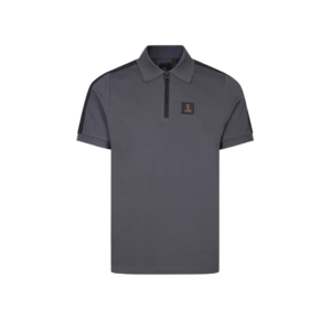 Luke 1977 Caltech Tape Detail Polo Charcoal