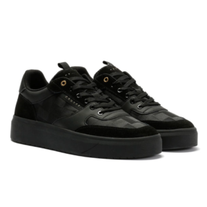 Cruyff Terra Court Trainers Black/Gold