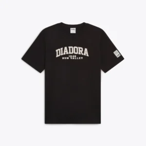 Diadora SS Run Valley T-Shirt Black