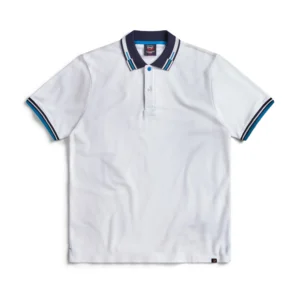 DML Jeans Hexam Pique Polo White