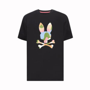 Psycho Bunny Ara Graphic Tee Black
