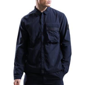 Marshall Artist Woodvale Overshirt Navy