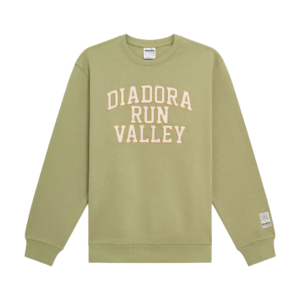 Diadora Sweatshirt Crew Run Valley Sage Green