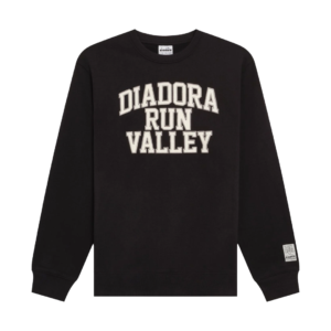 Diadora Sweatshirt Crew Run Valley Black