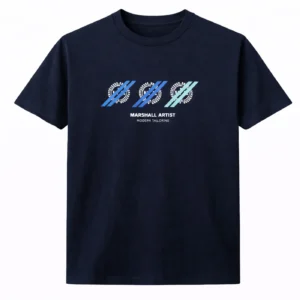 Marshall Artist Treble T-Shirt Navy