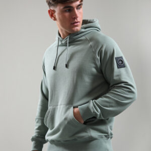 Marshall Artist Stanford 1/4 Zip Hoodie Sage