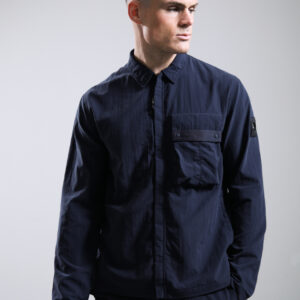 Marshall Artist Woodvale Overshirt Navy