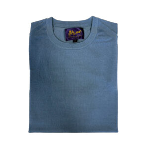 Arthur & Russell Crew Neck Knit Steel Blue