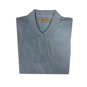 Blend Dao Knit Polo Sky
