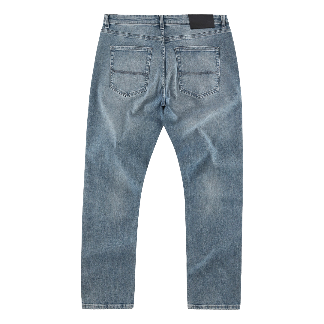 DML Alaska Straight Fit Jeans In Steel Blue - Image 2