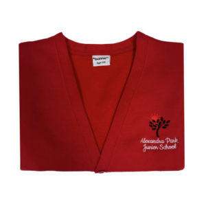Alexandra Park Cardigan Red