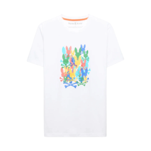 Psycho Bunny Tanner Graphic Tee White
