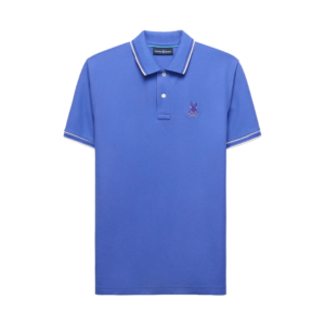 Psycho Bunny Brad Pique Polo Amparo Blue