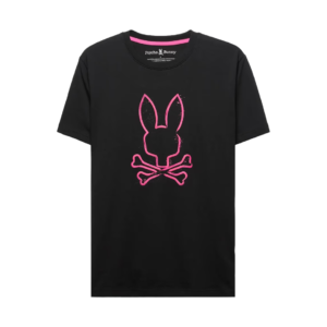 Psycho Bunny Duncan Graphic Tee Black