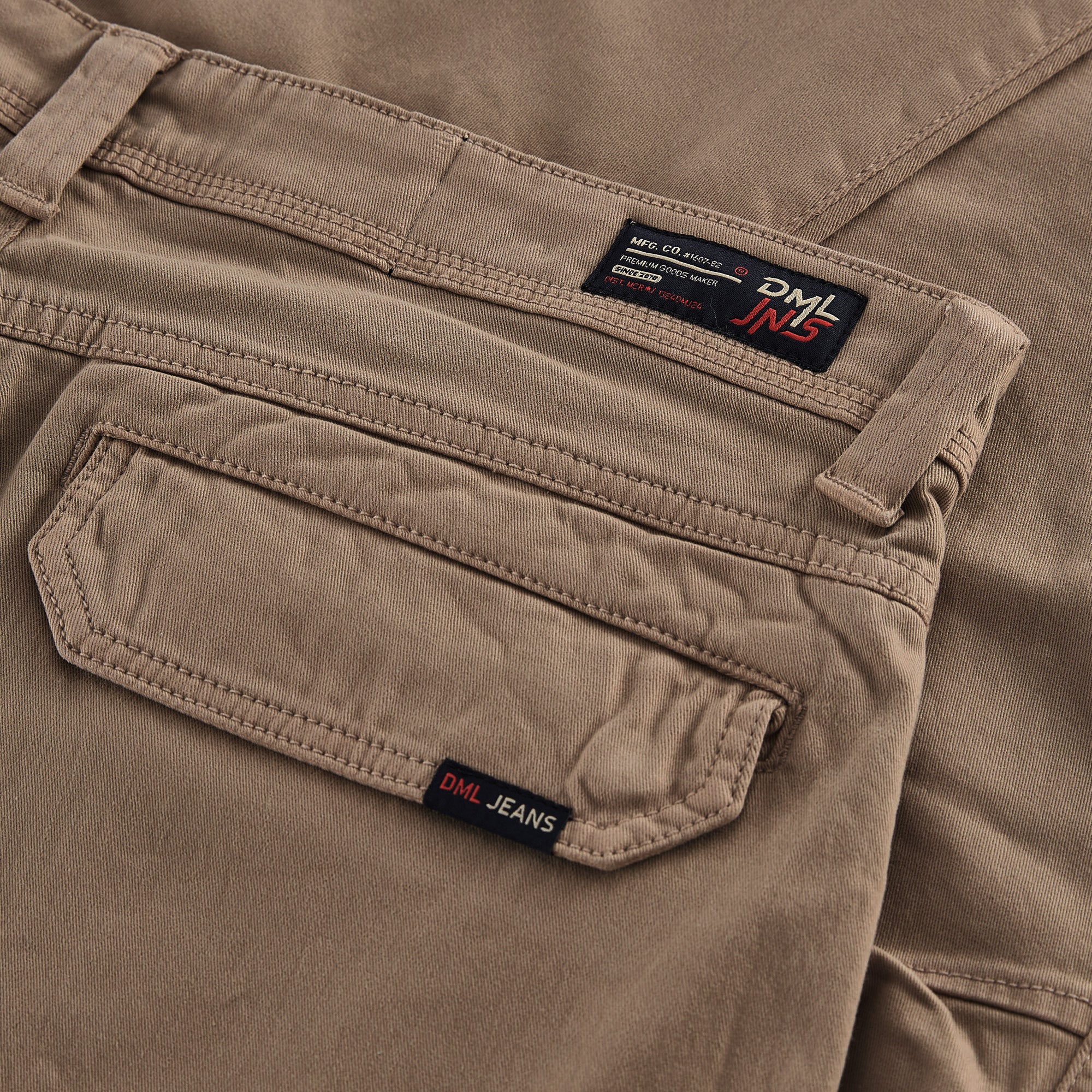 DML Albion Cargo Pant Mushroom - Image 4